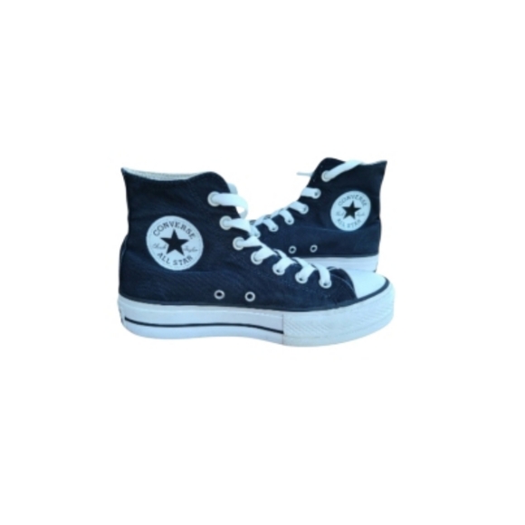 Converse Shoes - Converse Lift Platform All Star Chuck Taylor Black White Hi Sneaker Women 6.5